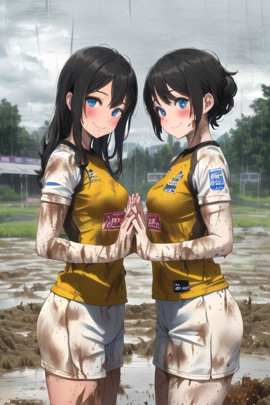 🏉泥まみれの女子ラグビー 83
