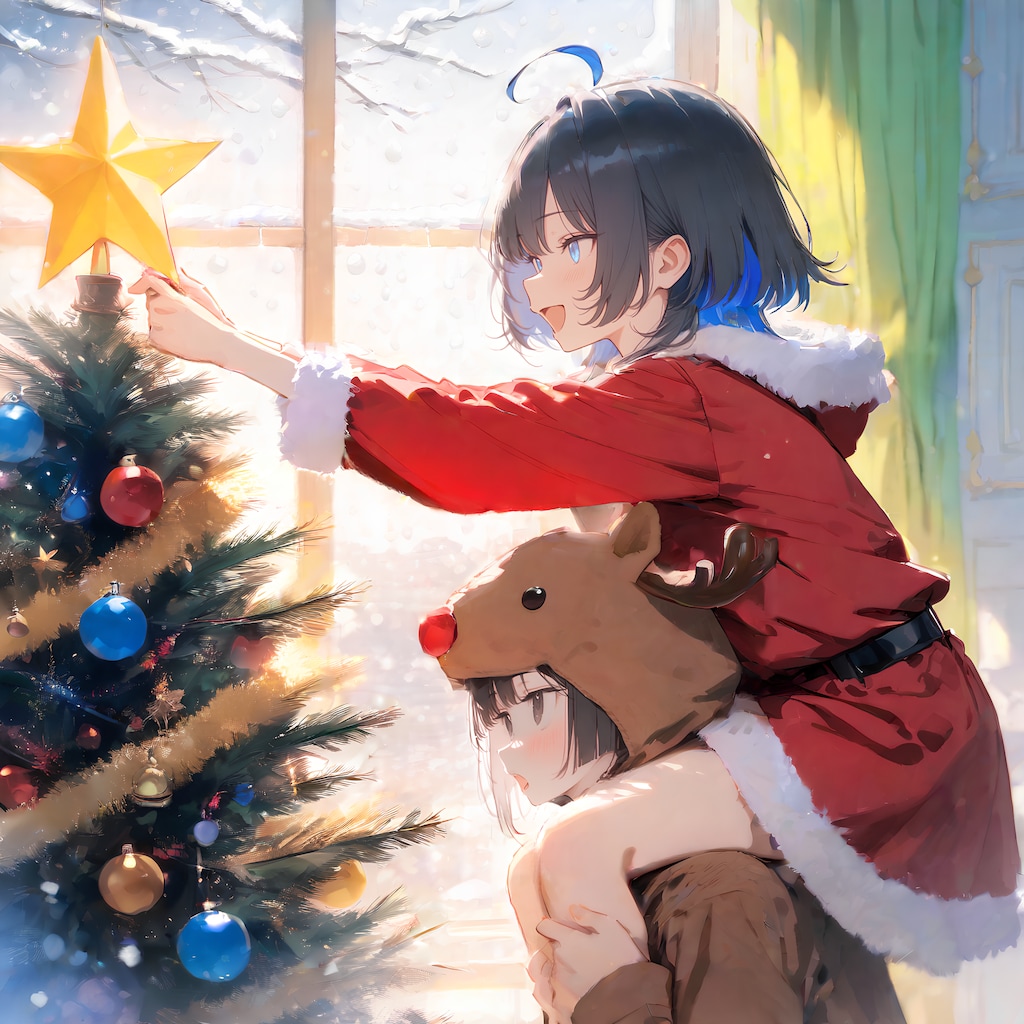 明日はクリスマス！