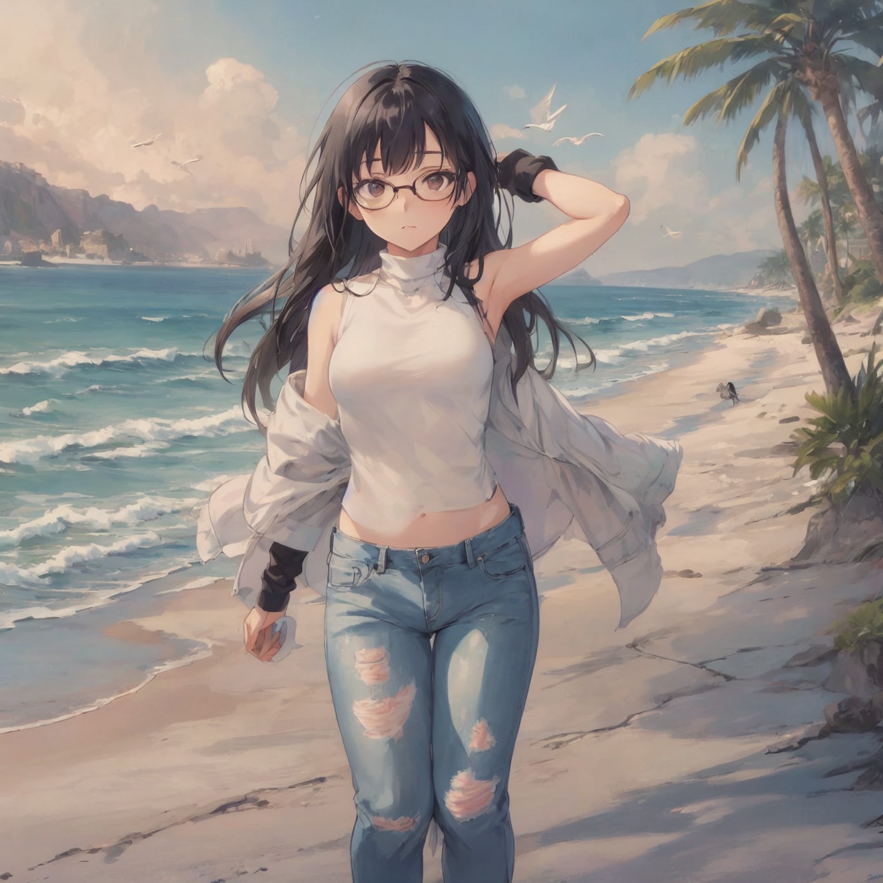 あれ？奇遇だね。 | の人気AIイラスト・グラビア