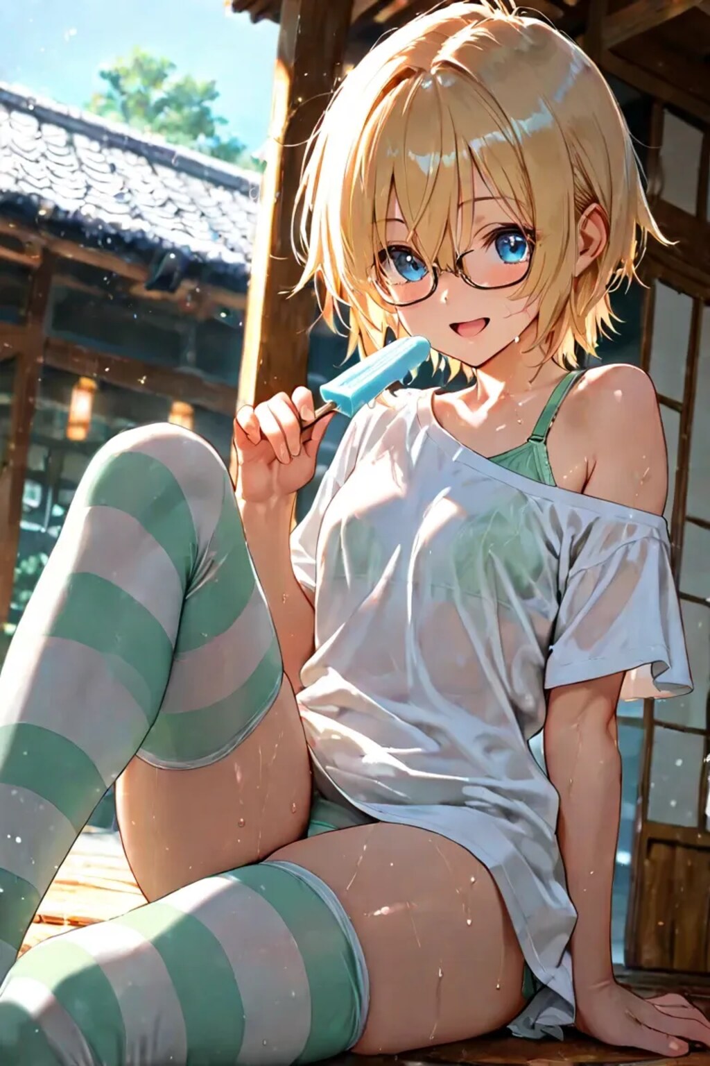 盆地の夏は暑い