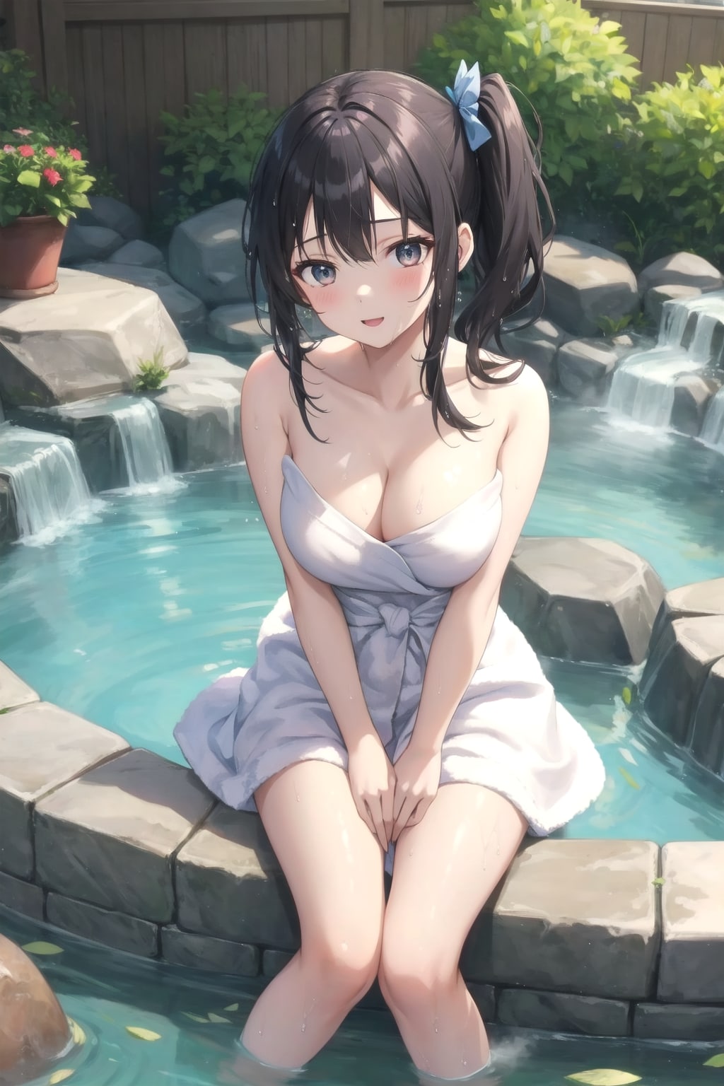 タオル巻く呪文難しいですね
