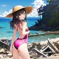 ふわ子in終末世界 2枚目