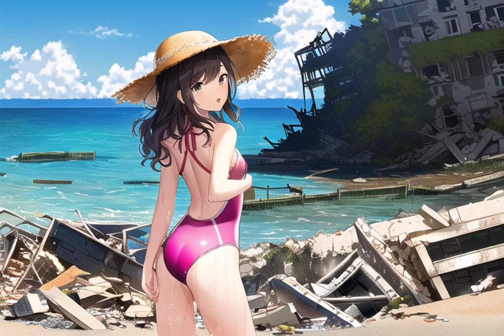 ふわ子in終末世界