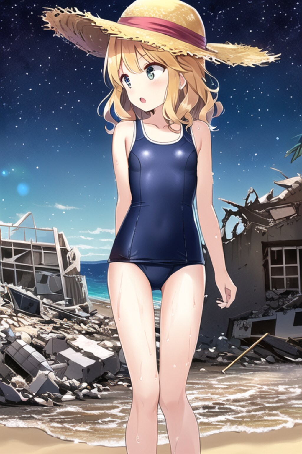 ふわ子in終末世界