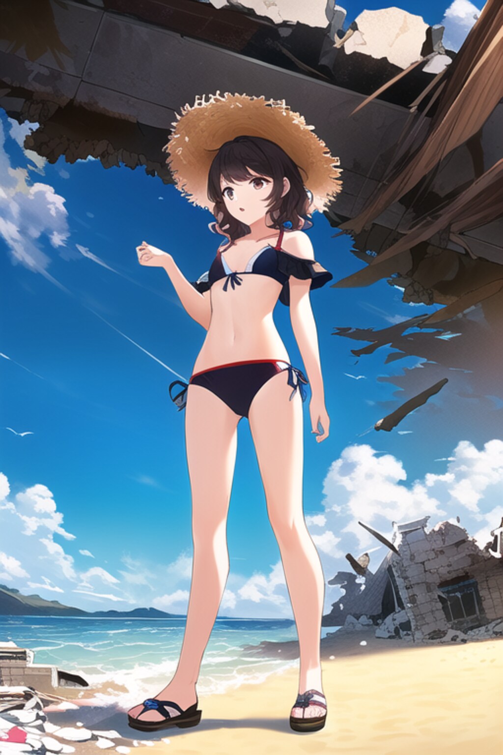 ふわ子in終末世界