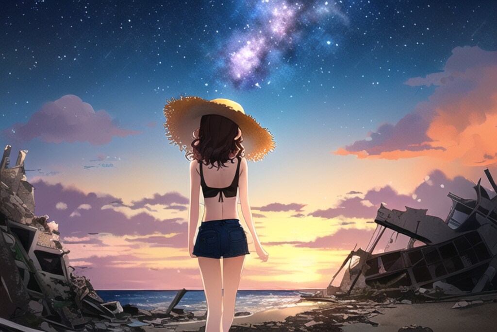 ふわ子in終末世界