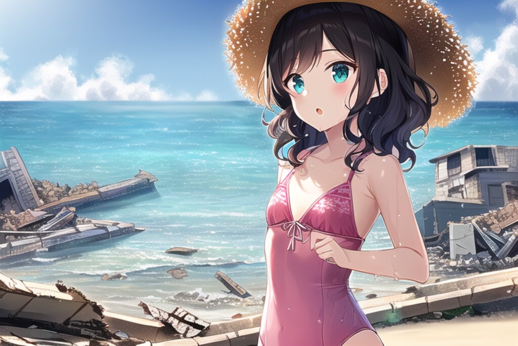 ふわ子in終末世界