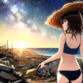 ふわ子in終末世界 7枚目