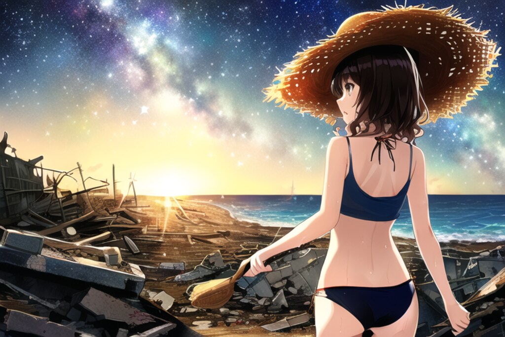 ふわ子in終末世界