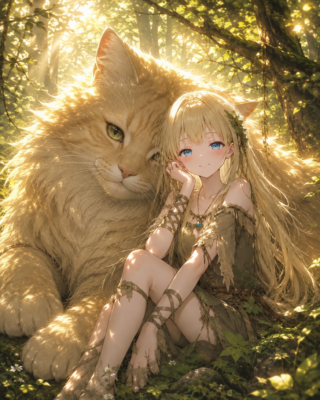 野生来愛と美猫