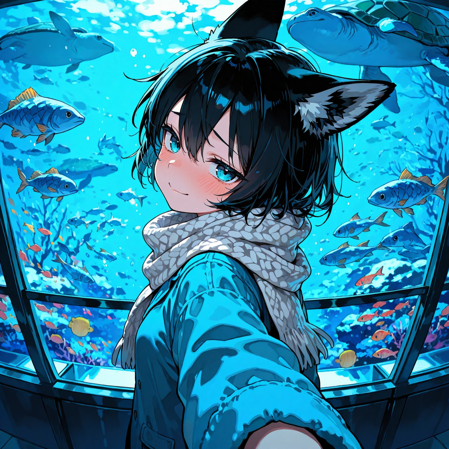 水族館で想うこと | の人気AIイラスト・グラビア