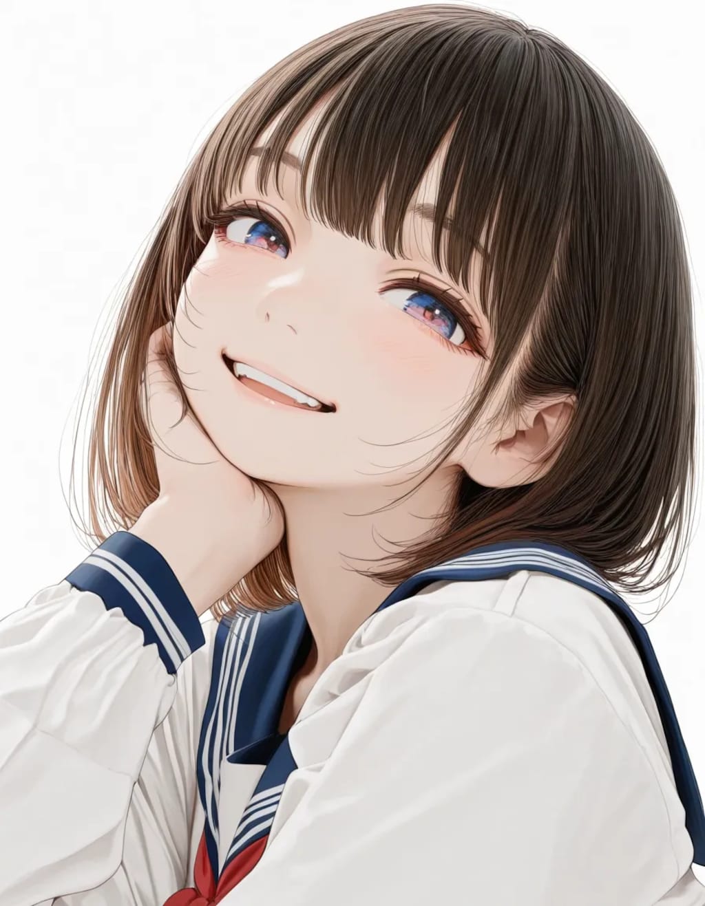 セーラー服のボブ少女画像はなんぼあってもいいですからね