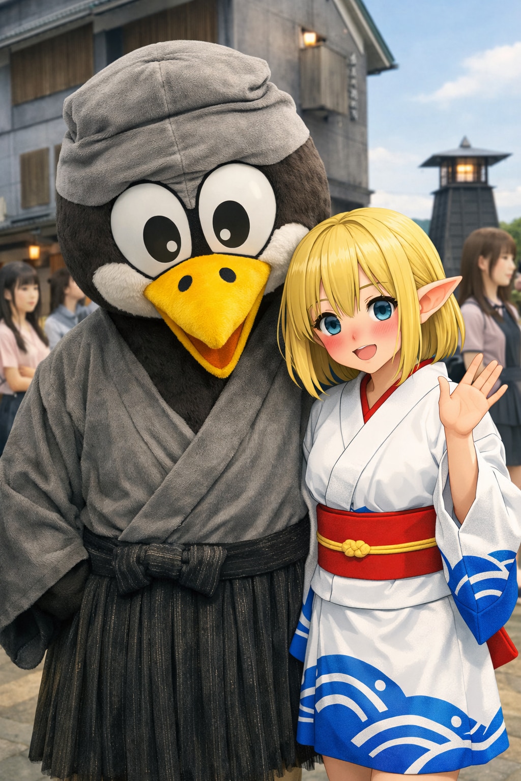 『うーたん』の中の人などはいない。（ご当地キャラの日&長良川鵜飼開き　03） | の人気AIイラスト・グラビア