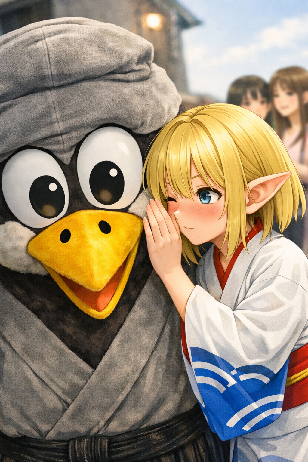 『うーたん』の中の人などはいない。（ご当地キャラの日&長良川鵜飼開き　03）