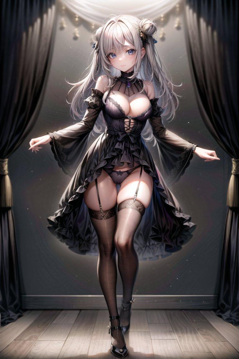 下着モデルの女の子達