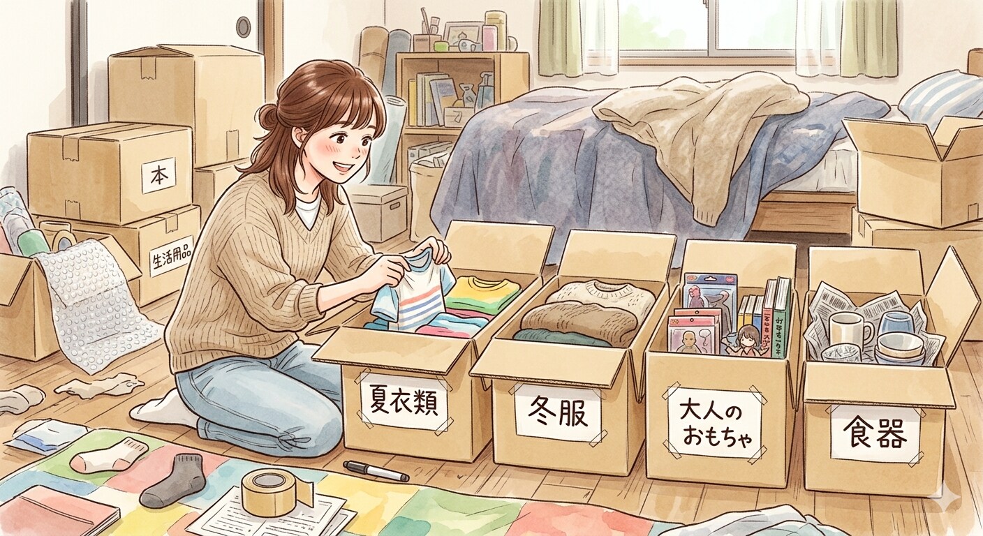 引っ越しシーズン。