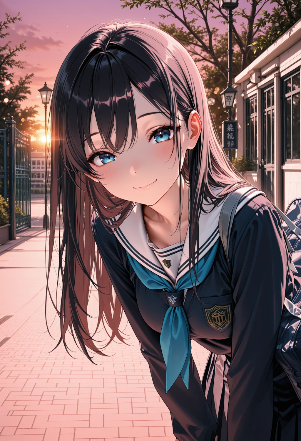 微笑み