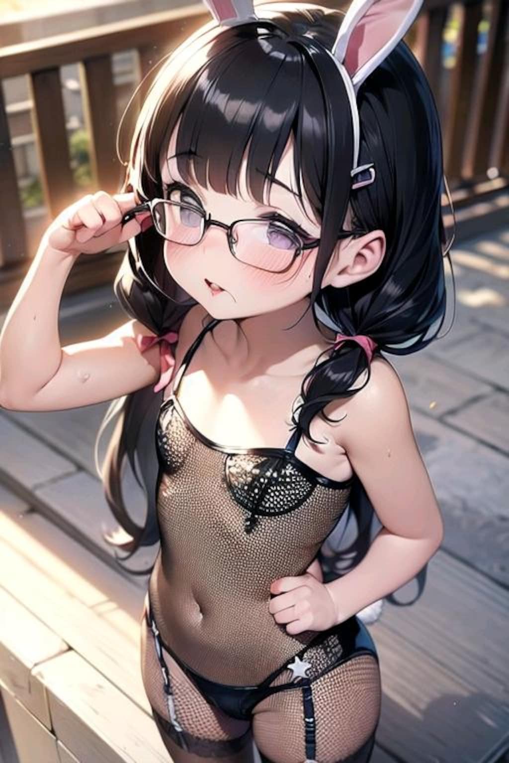 ロリセクバニーのオリキャラちゃん