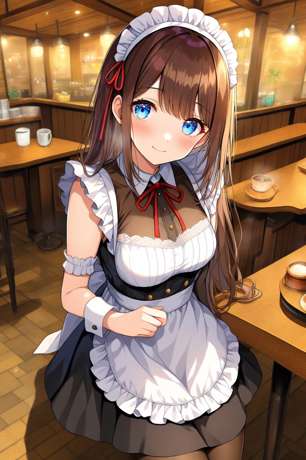 ランプの下の微笑み