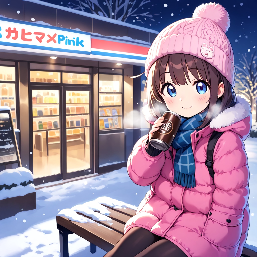 寒い日に飲む缶コーヒーはウマいです！！