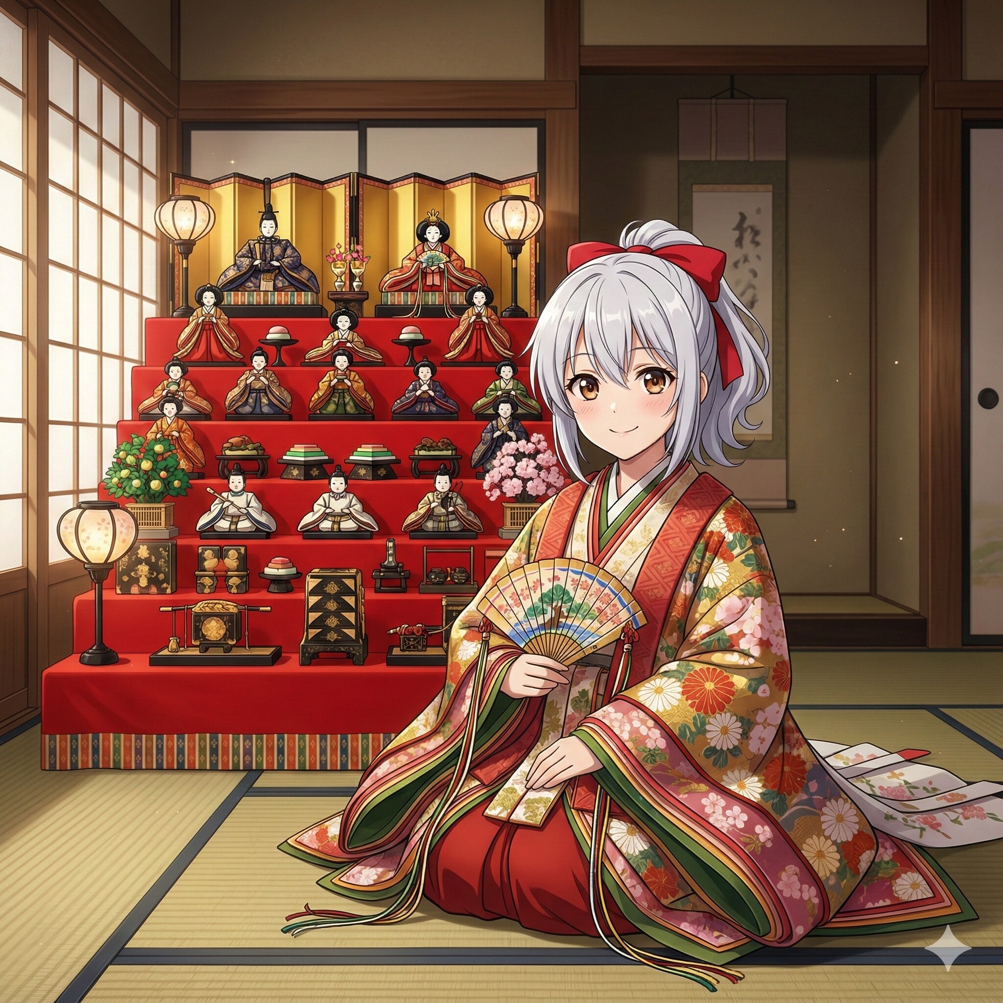 ひな祭りぃーっ！ | の人気AIイラスト・グラビア