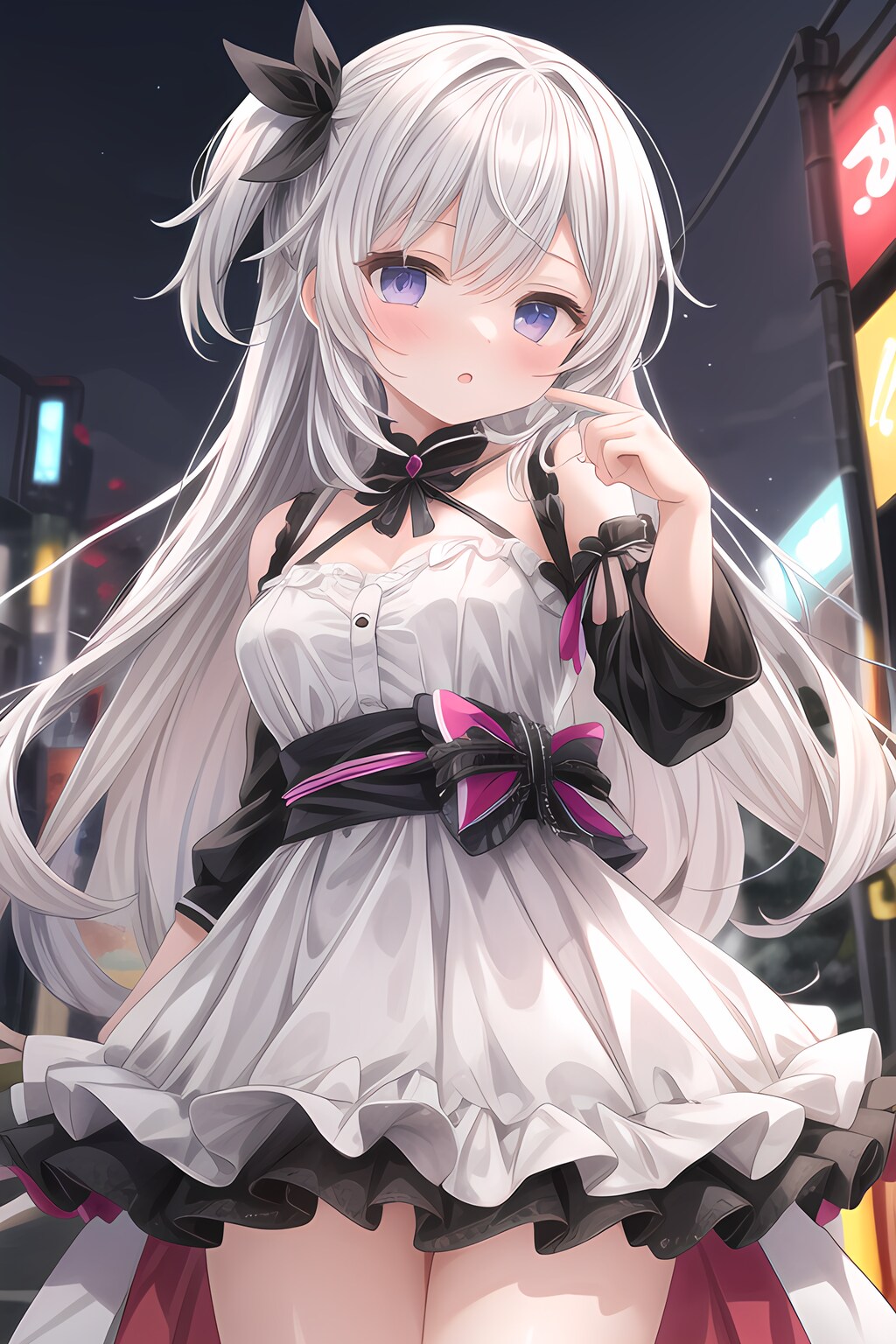 繁華街の蝶たち