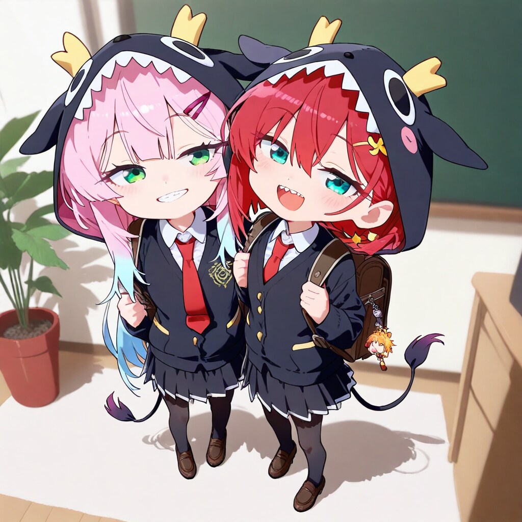 学園アニマル帽子ちび子ちゃん