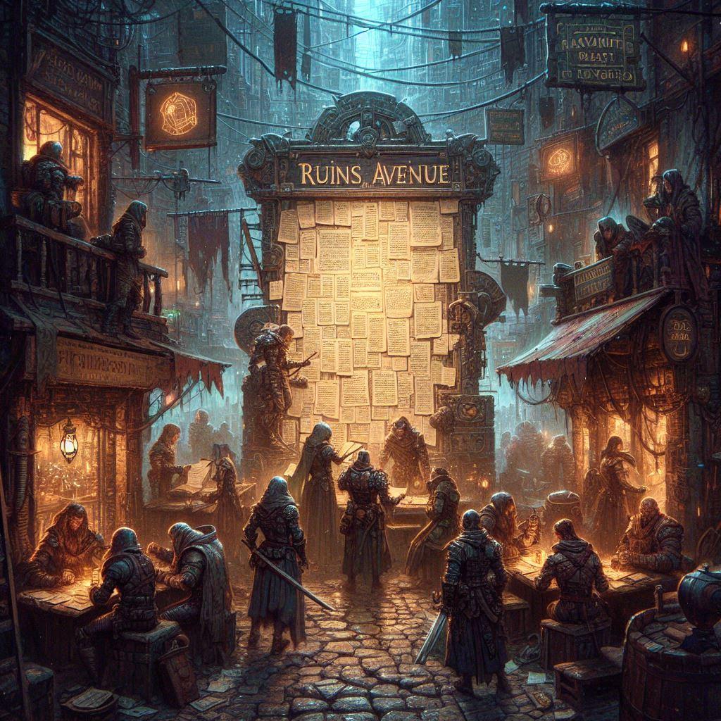 Ruins Avenue: The Gate of the Otherworld