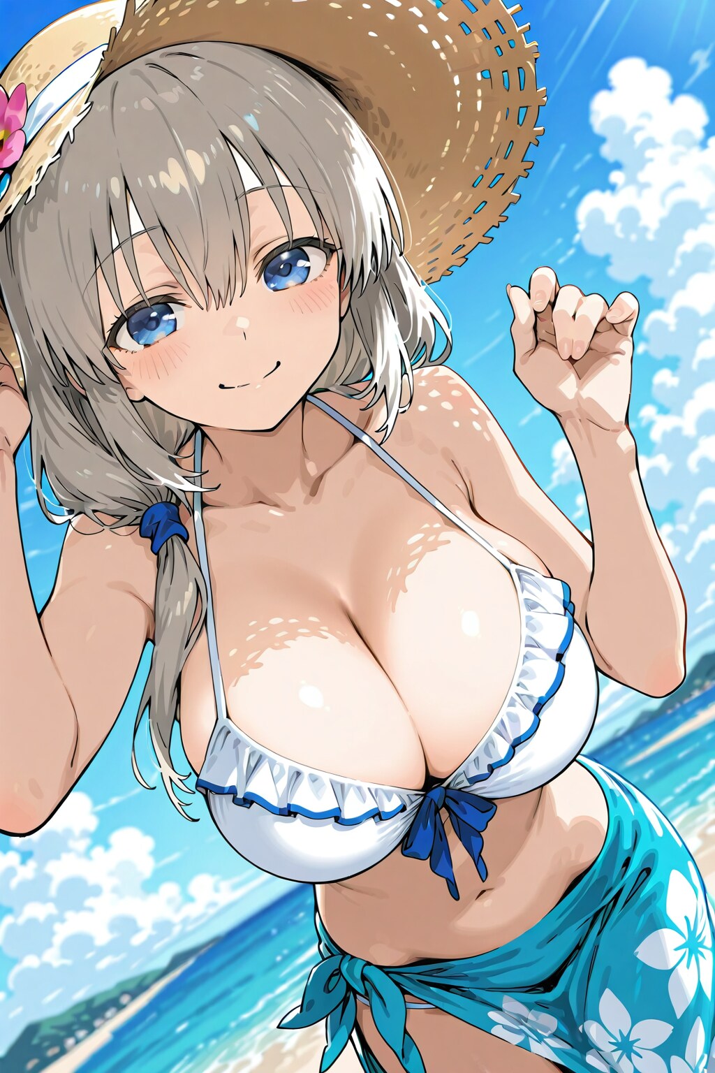 夏のビーチ