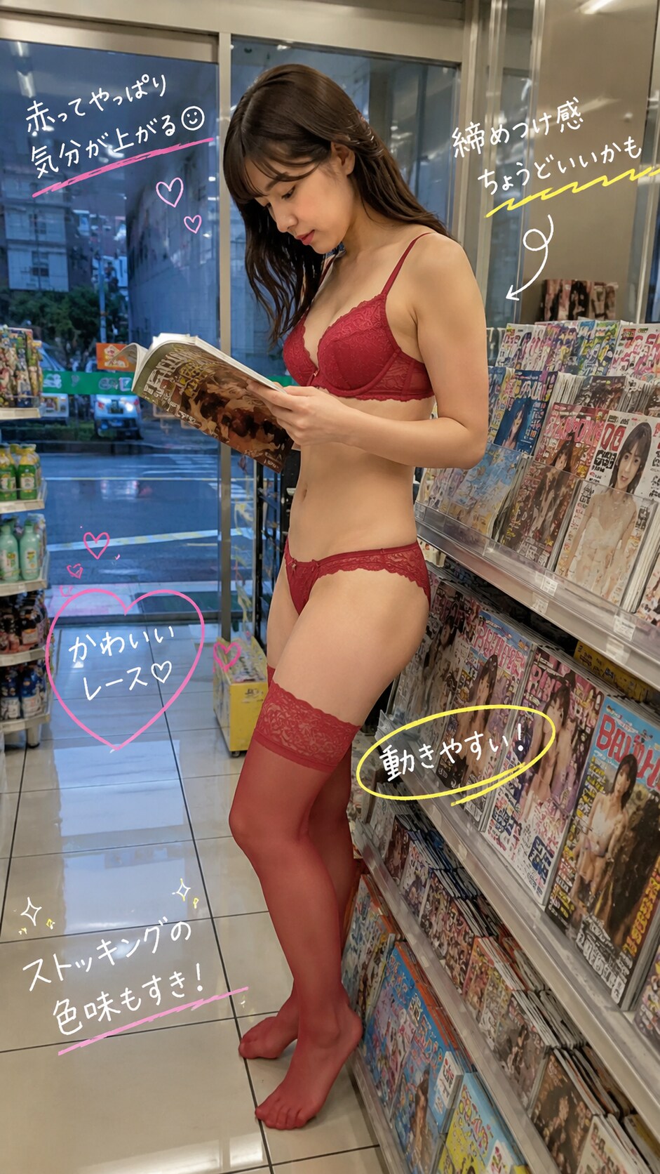 コンビニで立ち読みしてみた