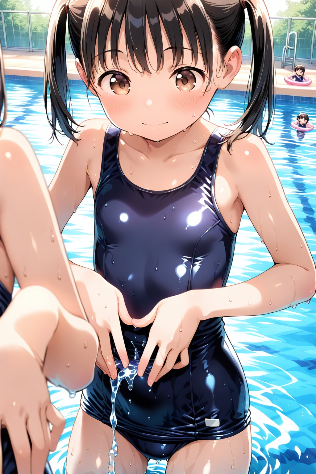 スク水美少女
