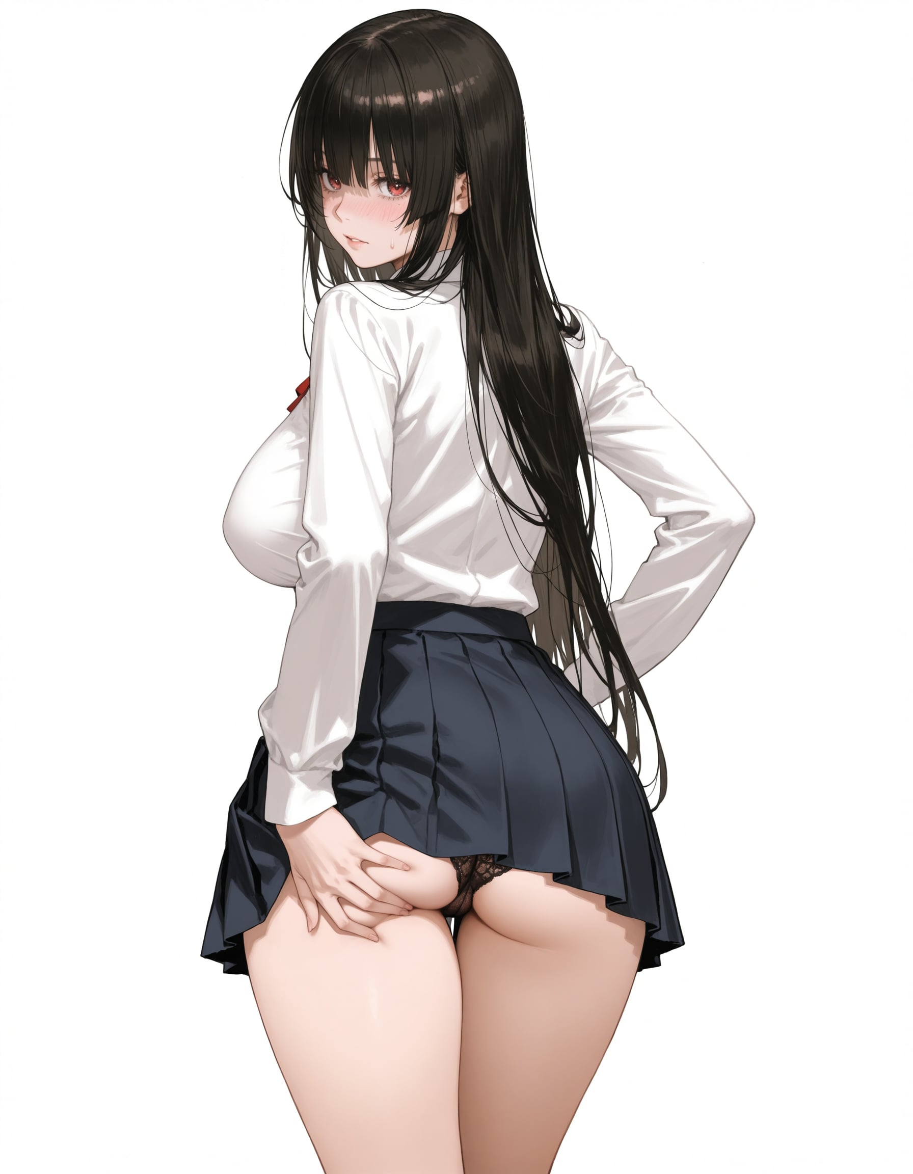 尻の成長が追いつかない