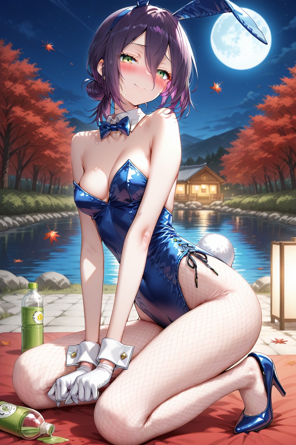 バニーガール衣装のレゼ