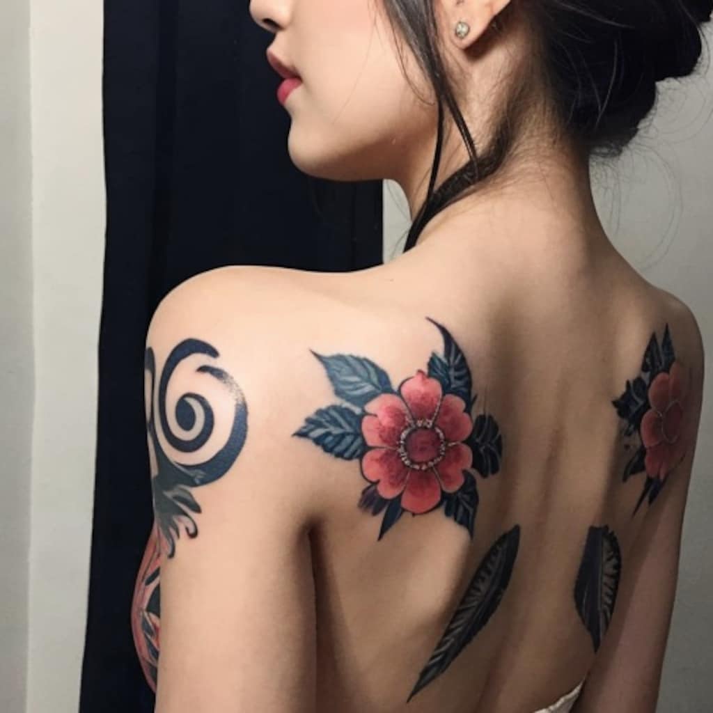 タトゥー【背中】