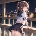 セーラー服と花火 10枚目