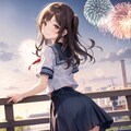 セーラー服と花火 2枚目