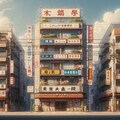 異世界日本の街並み 2枚目