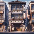 異世界日本の街並み 3枚目