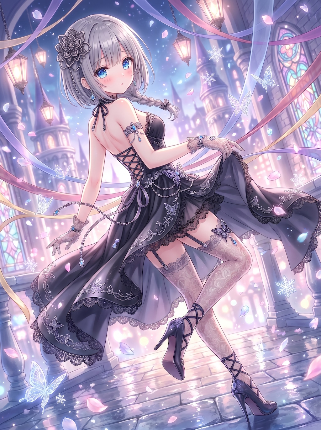 幻都に佇む銀花