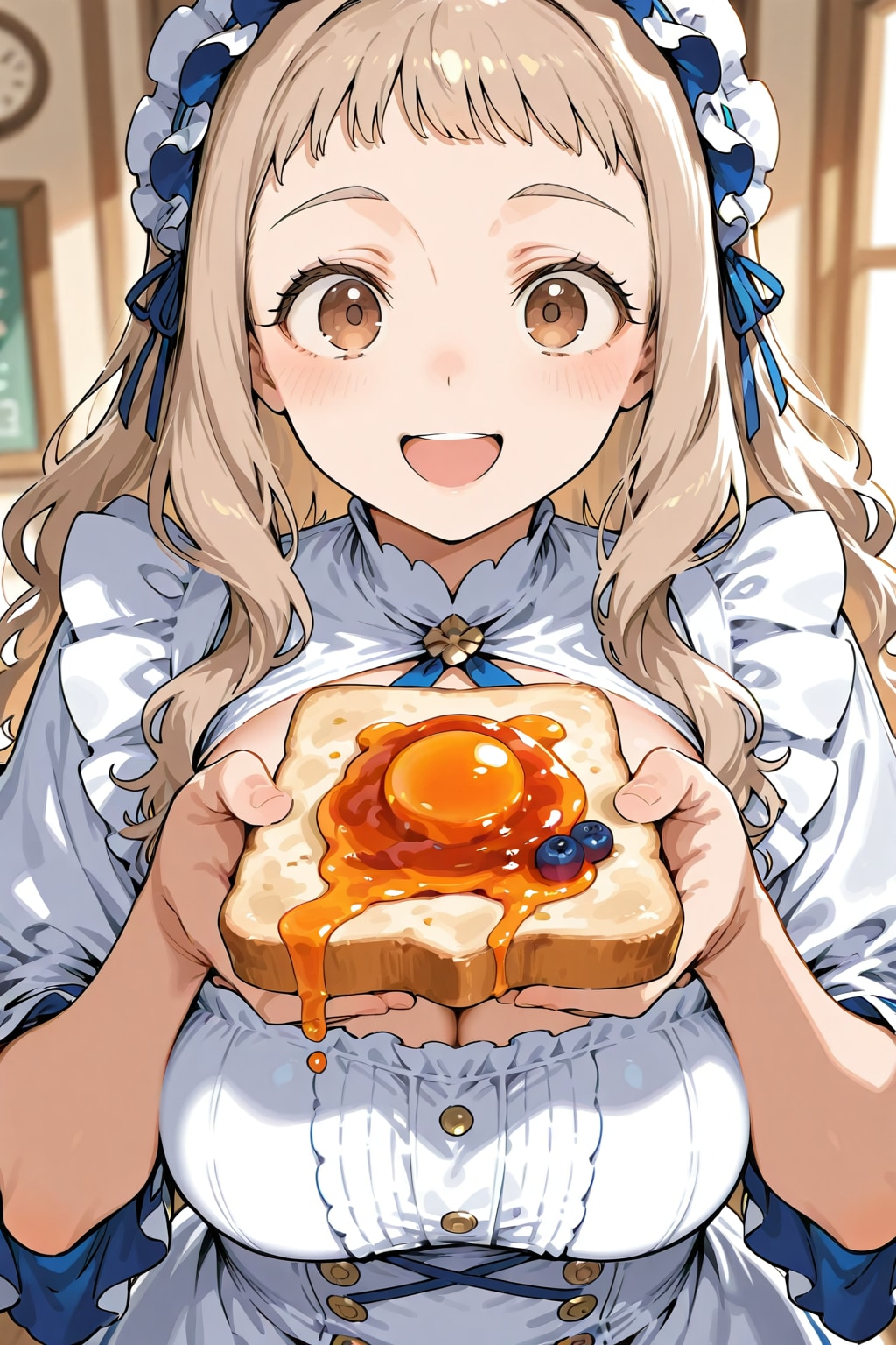 ブルーベリー・ハニートースト