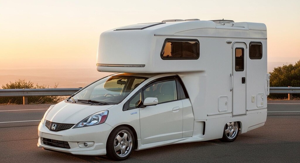 フィットキャンピングカー