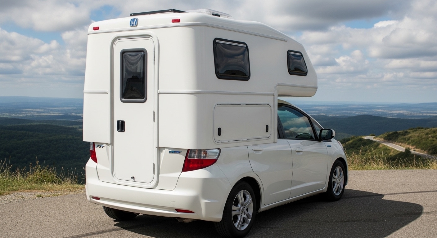 フィットキャンピングカー | の人気AIイラスト・グラビア