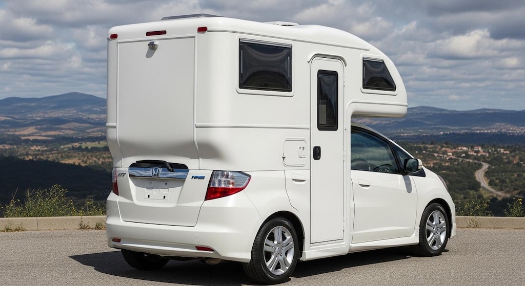 フィットキャンピングカー