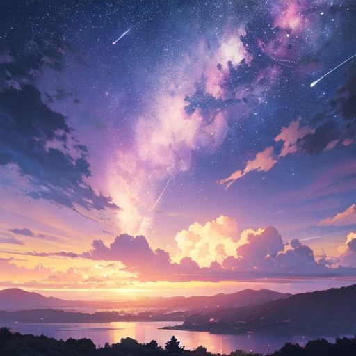 朝焼け２ | の人気AIイラスト・グラビア