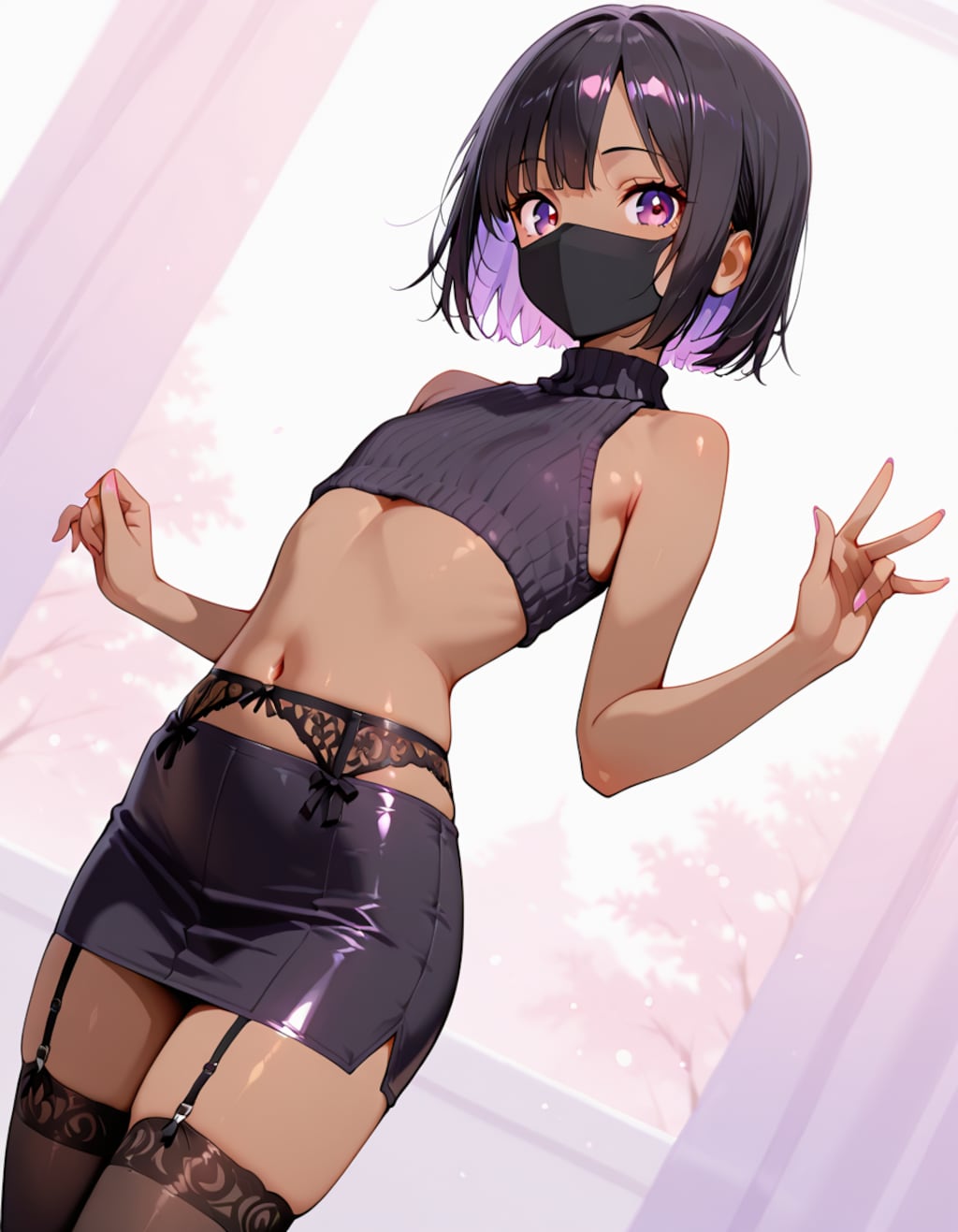 いやらしい女コーデなうちの子