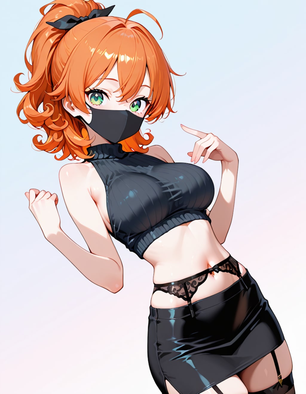 いやらしい女コーデなうちの子
