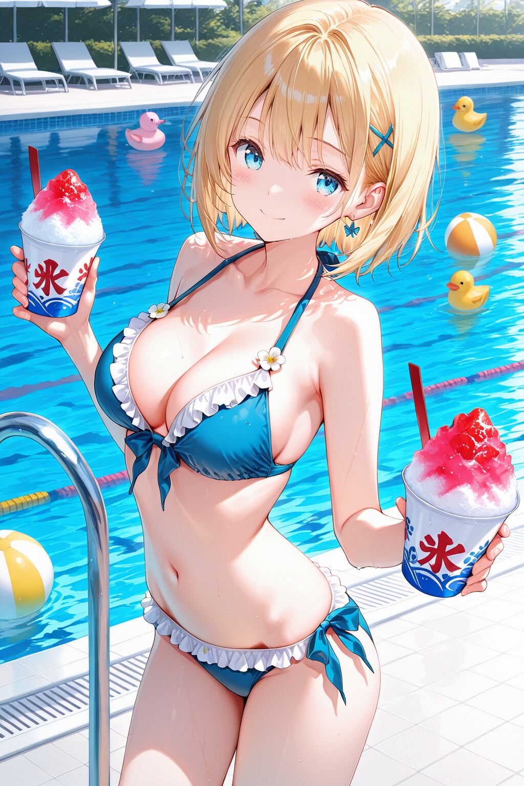 金髪　涼