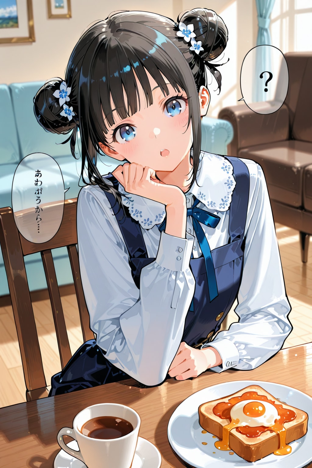 おだんごちゃん🍡✨と朝ごはん🍚✨　3/12