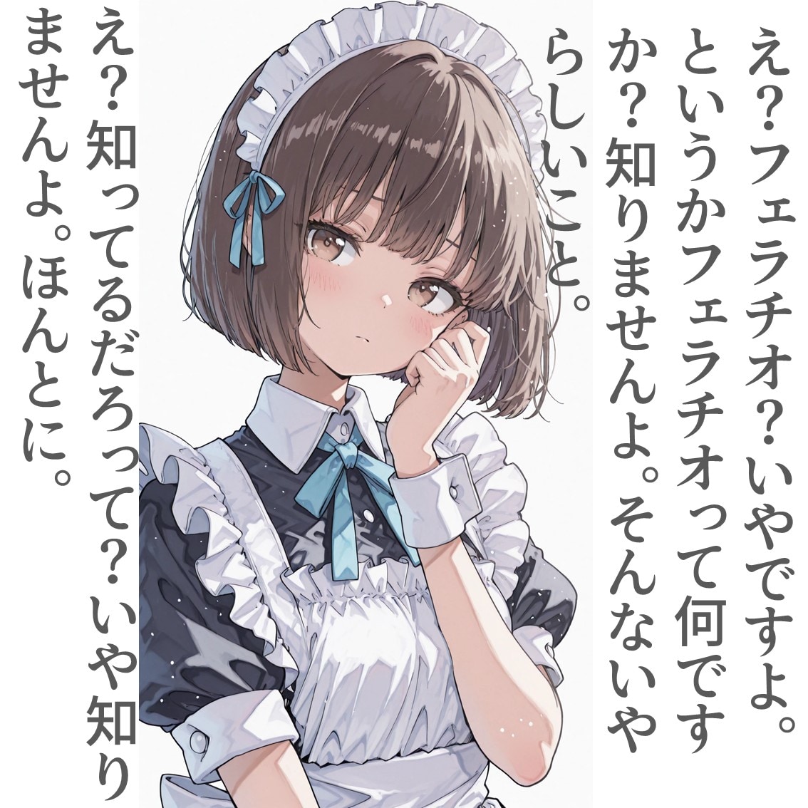 2コマで堕とすメイドさん