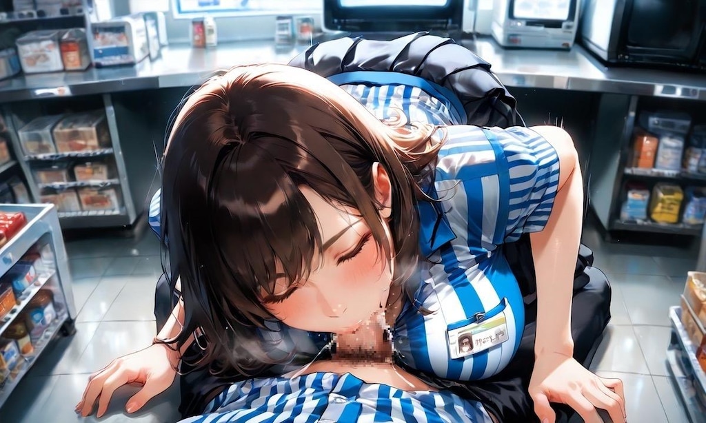 発売！シフトに入ると、挿れさせてくれるコンビニバイトの先輩たち